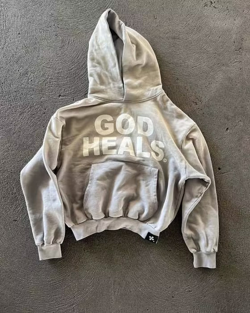 Women'S Hoodie with Printed Hoodie